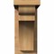 Ekena Millwork Yorktown Smooth Corbel w/Backplate, Western Red Cedar, 5 1/2"W x 12"D x 12"H COR06X12X12YOR01SWR - alternate 3